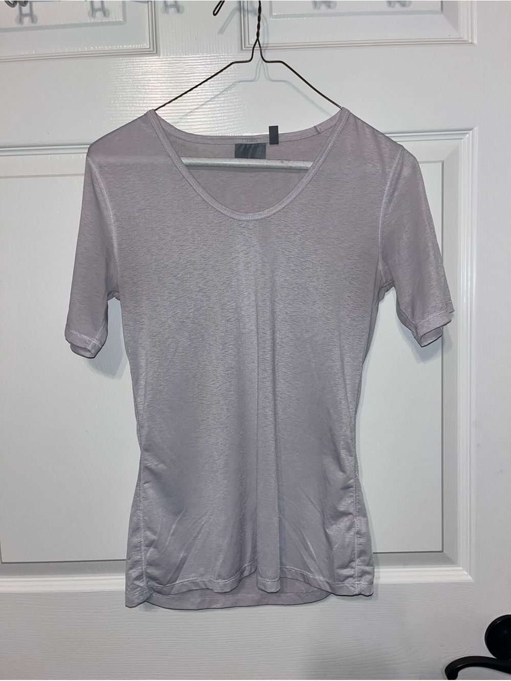 Basic Women's White Short Sleeve Layering Tee